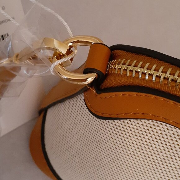 Jessica Moore Canvas Crossbody Bag NWT - Picture 6 of 15